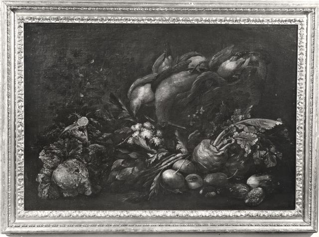 Bazzechi, Ivo — Salini Tommaso - sec. XVI/ XVII - Natura morta con ortaggi e selvaggina — insieme